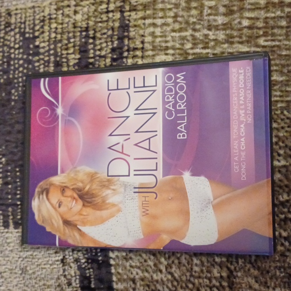 4/$40 Dance With Julianne - Cardio Ballroom Dance Workout DVD